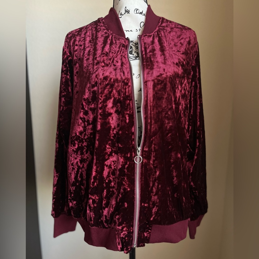 Plush light jacket